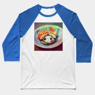 Kawaii Anime Sushi Baseball T-Shirt